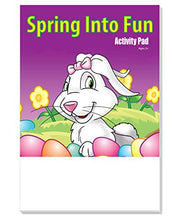 Load image into Gallery viewer, ZOCO 50 Pack: Spring Into Fun Kid&#39;s Activity Pads | Bulk Mini Activity &amp; Coloring Books for Kids - Coloring, Games, Mazes, Word Search, Puzzles | Kids Party Favors | Handout Toys

