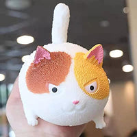 Climbtop Cat Shaped Stress Ball,Stress Relief Squeeze Ball Stress Toys for Kids and Adults (A3)