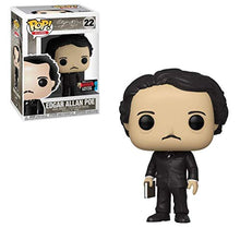 Load image into Gallery viewer, Funko Pop! Icons Edgar Allan Poe with Book 2019 NYCC Shared Sticker Exclusive
