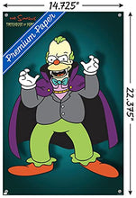 Load image into Gallery viewer, The Simpsons: Treehouse of Horror - Vampire Krusty Wall Poster with Push Pins
