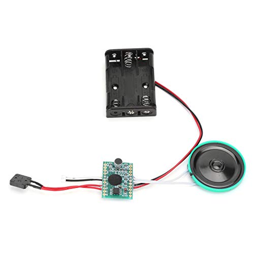 Dilwe1 Sound Module, 4Minute Recording Play, DIY Audio Voice Light Sensor Module Play Once for Christmas Cards, Gift Boxes, Jewelry Boxes, Handicrafts, Children's Toys