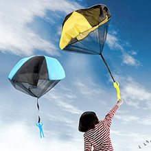 Load image into Gallery viewer, 10 Pcs Parachute Toy, Free Throwing Toy Parachute, Tangle Free Throwing Hand Throw Flying Toys, Nor Assembly Required, for Children&#39;s Outdoor Play Gifts
