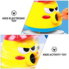 Load image into Gallery viewer, Kisangel 1 Set Electric Shooting Kettle Toy Kids Shooting Pot Toy Indoor Electronic Toy Yellow
