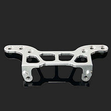 Load image into Gallery viewer, Toyoutdoorparts RC 102270(02064) Silver Aluminum Rear Body Post Support Plate Fit HSP1:10 On-Road Car
