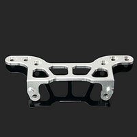 Toyoutdoorparts RC 102270(02064) Silver Aluminum Rear Body Post Support Plate Fit HSP1:10 On-Road Car