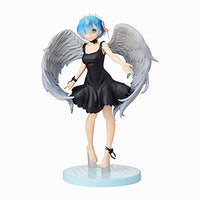 NC Re:Life in A Different World from Zero Rem Action Figures, Anime Toy Statue Model, 22cm Handmade PVC Environmental Protection Materials Collection Ornaments Gift for Adults and Children