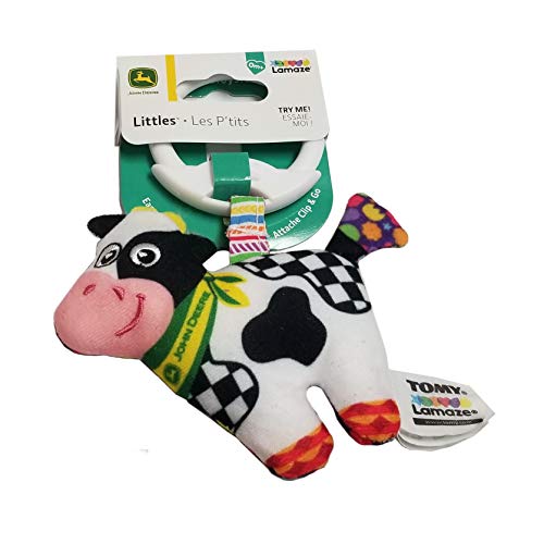 John Deere Lamaze Littles Clip & Go (Cow) Toy - LP73962