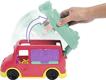 Load image into Gallery viewer, Polly Pocket Swirlin Smoothie Truck Playset with Polly Doll and Accessories
