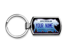 Load image into Gallery viewer, BRGiftShop Personalized Custom Name License Plate Canada Northwest Territories Metal Keychain
