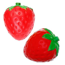 Load image into Gallery viewer, Strawberry Squishies Slow Rising Stress Relief Toys, Kawaii Fruit Squeeze Toy for Kids ( 2pcs )
