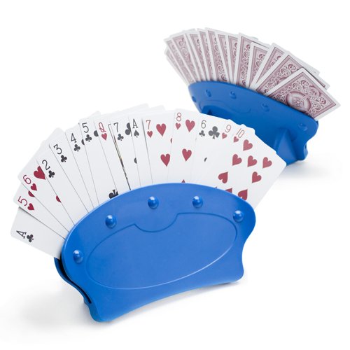 Set of Two Hands-Free Playing Card Holders by Brybelly