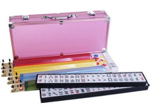 Load image into Gallery viewer, Deluxe Mahjong in Pink Aluminum Case
