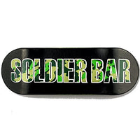 SOLDIER BAR Soldierbar 8.0 Maple Wooden Fingerboards (Deck,Truck,Wheel Set) Camouflage