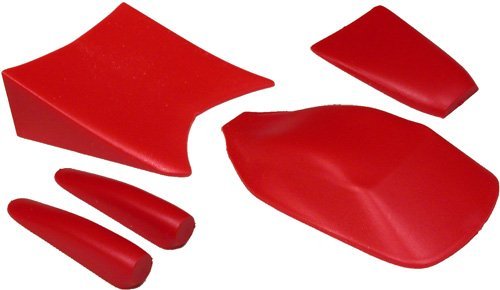 Cockpit/Spoiler/Ports Plastic Parts for Pinewood Derby Cars