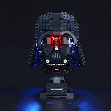 Load image into Gallery viewer, LIGHTAILING Light Set for Darth Vader Helmet Building Blocks Model - Led Light kit Compatible with Lego 75304 - Not Include The Model
