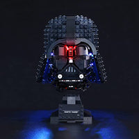 LIGHTAILING Light Set for Darth Vader Helmet Building Blocks Model - Led Light kit Compatible with Lego 75304 - Not Include The Model