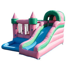 Load image into Gallery viewer, Veryke Inflatable Jumping Castle with Pool &amp; Slide,Kids Bounce House ,Family Backyard Bouncy Castle for Indoor &amp; Outdoor,Not Include Air Blower

