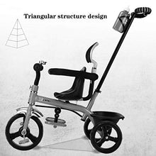 Load image into Gallery viewer, Children&#39;s Tricycle 1-6 Years Old Children&#39;s Bicycle Outdoor Toddler Trolley 3 Colors Can Be Made As Gifts Baby Bicycle Boy Girl (Color : Orange)
