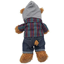 Load image into Gallery viewer, BYO-BFF Stuffed Animals Plush Toy Outfit  Skater Hoodie w/Denim Pants Outfit 16
