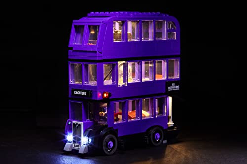 Brick Loot Deluxe LED Lighting Kit for Your Lego Harry Potter The Knight Bus 75957 - Lego Set NOT Included
