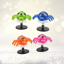 Load image into Gallery viewer, TOYANDONA 20pcs Kids Spider Toys Realistic Spider Bounce Launchers Trick Spider Animal Toys Party Bounce Toy Gifts for Children (Random Color)

