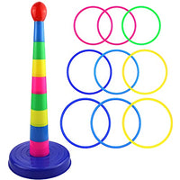 TCOTBE Toss Game, Games Set, Outdoor Games, for Kids Birthday Party Indoor Outdoor Games Supplies,Soft Plastic Toss Games,Gift for Birthday Party,Xmas