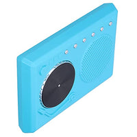 Music DJ Box, Portable Musical Instrument Mini DJ Toy Musical Supplies for Music Listening(blue)