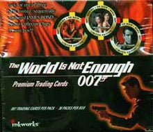 Load image into Gallery viewer, James Bond The World is Not Enough Trading Card Box
