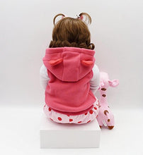 Load image into Gallery viewer, CXHZ Reborn Baby Dolls Clothes Girl 17 to 19 Inch Newborn Doll Clothes Deer Outfit 4 Piece Set

