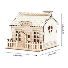 Load image into Gallery viewer, Villa Piggy Bank, Firm and Sturdy Large Capacity Wooden House Piggy Bank for Home
