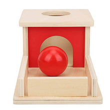 Load image into Gallery viewer, Baby Wooden Ball Box, Boys Girls Children Toys Wooden Coin Child Wooden Ball Box, Educational Toys Ball Box(Permanent Target Box)
