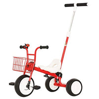 Children's Tricycle Outdoor Children's Bicycle 1-6 Years Old Infant Stroller 3 Colors Can Be Used As A Gift Baby Portable Bicycle (Color : Red)