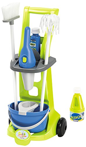 Ecoiffier 1769 Cleaning Trolley Including Hand-held Vacuum Cleaner