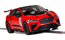 Load image into Gallery viewer, Scalextric Jaguar I-Pace Red #3 1:32 Slot Race Car C4042
