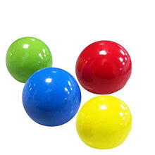 Load image into Gallery viewer, 4Pcs Ceiling Sticky Balls Decompress Stress Relief Balls Luminescent Squeeze Vent Ball Fluorescence Goo Ball Fun Toy for Kids and Adults (No Luminous , 2.6&#39;&#39;)

