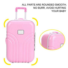 Load image into Gallery viewer, hong Baby Suitcase Toy, Baby Toy, Rolling Suitcase Toy, Mini Luggage Box Sturdy and Durable Suitcase Toy for Baby for Children&#39;s Day Kids Birthda(Pink)
