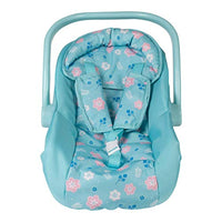 Adora Baby Doll Car Seat - Flower Power Car Seat Carrier, Perfect Accessory That Fits Dolls Up to 20 inches