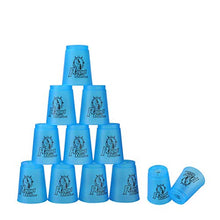 Load image into Gallery viewer, Quick Stacks Cups, 12 PC of Sports Stacking Cups Speed Training Game(Blue)
