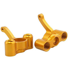Load image into Gallery viewer, Toyoutdoorparts RC 166011(06043) Gold Alum Steering Hub Carrier(L/R) Fit HSP 1:10 Nitro Buggy
