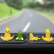 Load image into Gallery viewer, MINGYUE Car Ornaments Cute Resin Dolphin Banana Figurines Dashboard Decoration Toys Lovely Dolls Home Decor Bobbleheads
