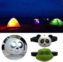 Load image into Gallery viewer, LED Headlamps for Kids, Multiple Styles Available, Toy Head Lamp for Boys, Girls, or Adults, Perfect for Camping, Hiking, Reading, and Parties (Dolphin)
