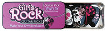 Load image into Gallery viewer, Guitar Plectrum Tin - Girls Rock Pink by Hot Picks - 6 Picks
