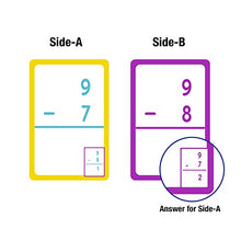 Load image into Gallery viewer, BAZIC Subtraction Flash Cards, Numbers Math Flashcards Game at School Home, Problem Solving for Kids Ages 6+ 1st Grade 2nd Grade (36/Pack), 2-Packs
