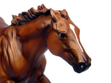 Load image into Gallery viewer, Breyer Traditional Series Secretariat Horse with Base | Model Horse Toy | 13.5&quot; x 9.5&quot;  | 1:9 Scale |  Model #1345
