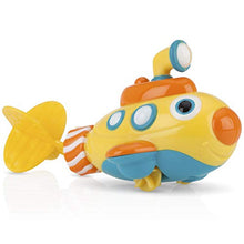 Load image into Gallery viewer, Nuby Little Submarine Pull String Bath Toy, Colors May Vary
