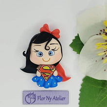 Load image into Gallery viewer, Super Girl Cold Porcelain Clay Doll
