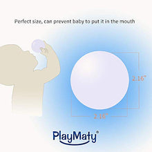 Load image into Gallery viewer, PlayMaty 100 Pieces Colorful Ball Pit Balls Plastic Phthalate&amp;BPA Free Ocean Ball Crush Proof Stress Balls for Toddlers and Kids Playhouse Ball Pit Accessories (Pearl Purple -100 Pieces)
