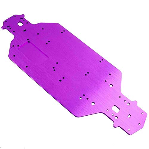 Toyoutdoorparts RC 03001 Purple Aluminum Chassis Fit HSP 1:10 Electric On-Road Drift Car