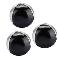 QYSZYG Juggling Balls, 3 Piece of Silver and Black Casual Portable Juggling Balls Diameter: 2.48 inches