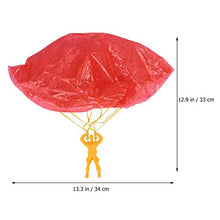 Load image into Gallery viewer, Balacoo 6pcs Parachute Toy Mini Soldiers Men Skydiving Hand Drop Throw Flying Toys for Kids Toss Up and Watching Landing ( Random Color )
